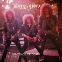 Destruction - Sentence Of Death (12” 45RPM Limited edition of 300 on Fire Splatter Vinyl. Euro cover