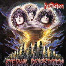 Destruction - Eternal Devastation (12” LP  Limited to 300 copies on yellow/ blue split vinyl, comes