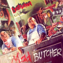 Destruction - Mad Butcher (12” 45RPM Mini-LP Limited edition of 300 on Fire Splatter Vinyl. Comes wi