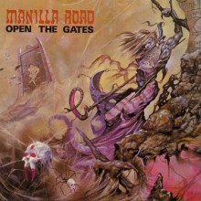 Manilla Road - Open The Gates (12” LP Limited edition of 250 on purple/bone splatter vinyl. Classic