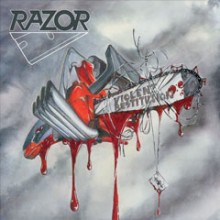 Razor - Violent Restitution (12” LP 2021 re-issue on 180G black vinyl. Limited to 200)