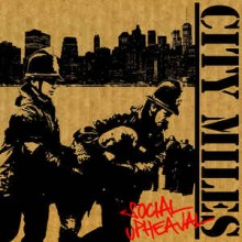 City Miles - Social Upheaval (12” LP Limited Edition of 200 on Oxblood / Brown Mix Vinyl)