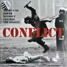 Conflict - There’s No Power Without Control (12” Double LP, White Vinyl, Ltd.)