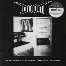 Doom - Split with Cress (12” LP Black vinyl edition with insert with lyrics. Classic Anarcho Punk/Cr