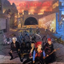 The Exploited - Troops of Tomorrow (12” Double LP 2014 pressing. Includes red and blue colored vinyl