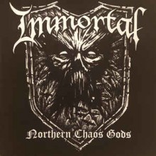 Immortal  - Northern Chaos Gods  (12” LP Original 2018 press on black vinyl, hype sticker Black Viny