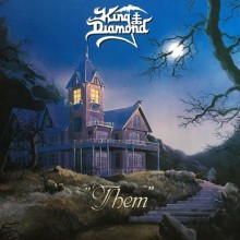 King Diamond - Them (12” LP Limited Edition, Reissue, Black And Blue Marble. Classic Danish Heavy M