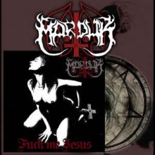 Marduk - Fuck Me Jesus (12” LP Single Sided, Mini-Album, Limited Edition of 500, Reissue, Gold & Bla
