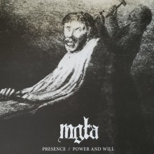 MGLA - Presence / Power And Will (12” LP re-press from 2020. Polish Black Metal)