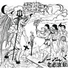 Mystifier - T.E.A.R. (The Evil Ascension Returns) / Tormenting The Holy Trinity (12” LP Limited edit