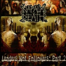 Napalm Death - Leaders Not Followers: Part 2 (12” LP Limited edition on yellow vinyl. Grindcore from