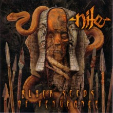Nile - Black Seeds of Vengeance (Vinyl, LP, Orange Krush with Metallic Silver, Black and Oxblood Spl