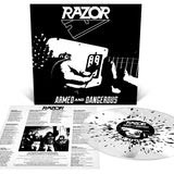 Razor - Armed and Dangerous (12” LP, White and Black Galaxy Merge *LTD to 776*)