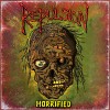 Repulsion - Horrified (12” LP Limited Repress, Swamp Green Inside Clear with Blood Red, White and Cy