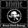 Revenge - Attack.Blood.Revenge (12” LP, White/Black Marbled (ltd 300))