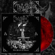 The Black - The Priest Of Satan (12” LP Limited edition of 300 on180G Black/Red Galaxy Vinyl. 2021 p