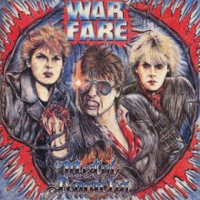Warfare - Metal Anarchy (12” LP Limited edition gatefold repress from 2019 on clear vinyl. Classic