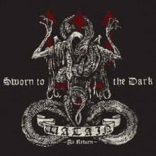 Watain - Sworn To The Dark (12” Double LP seventh pressing from 2019 on black vinyl. Black metal ban